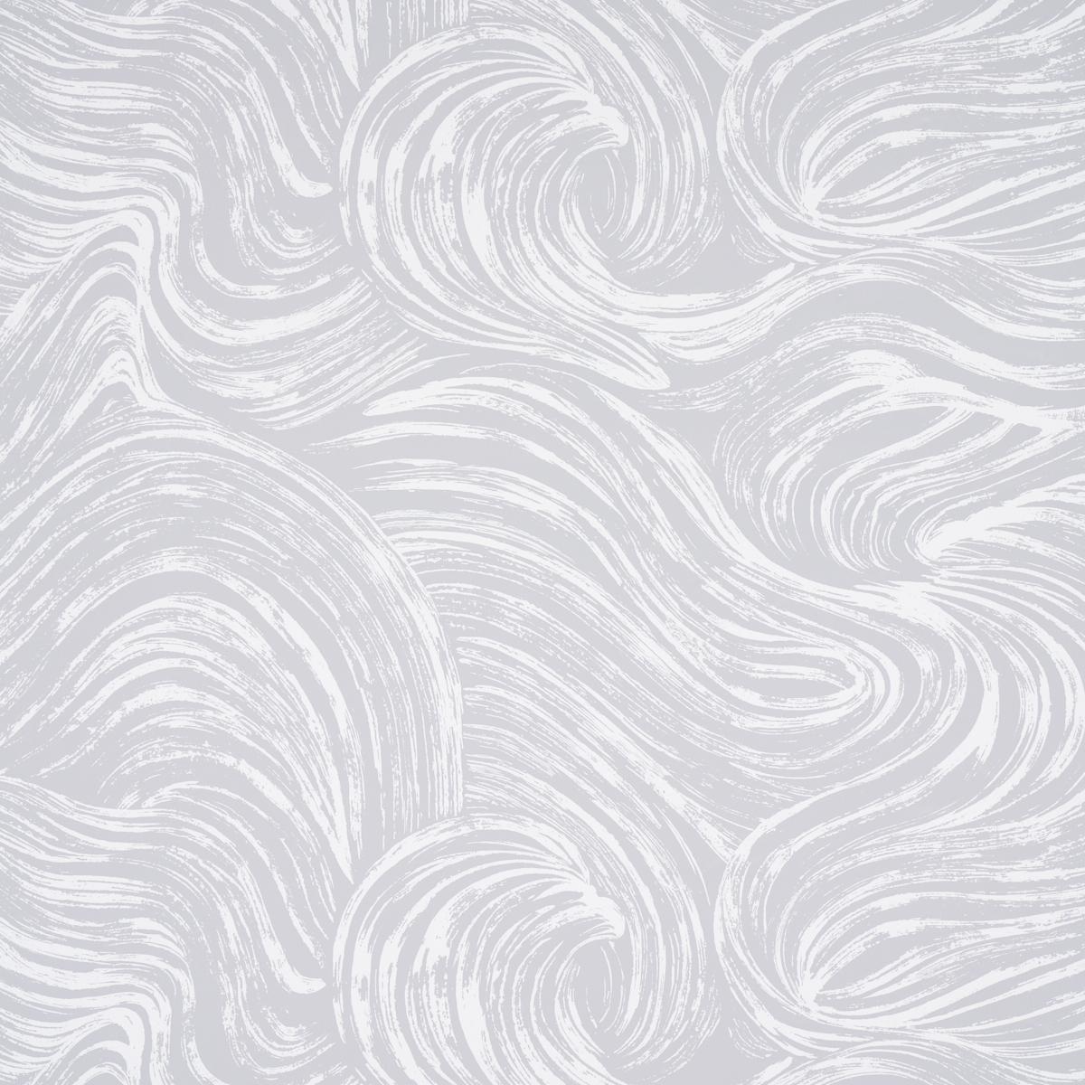 Schumacher Shio Grey Wallpaper