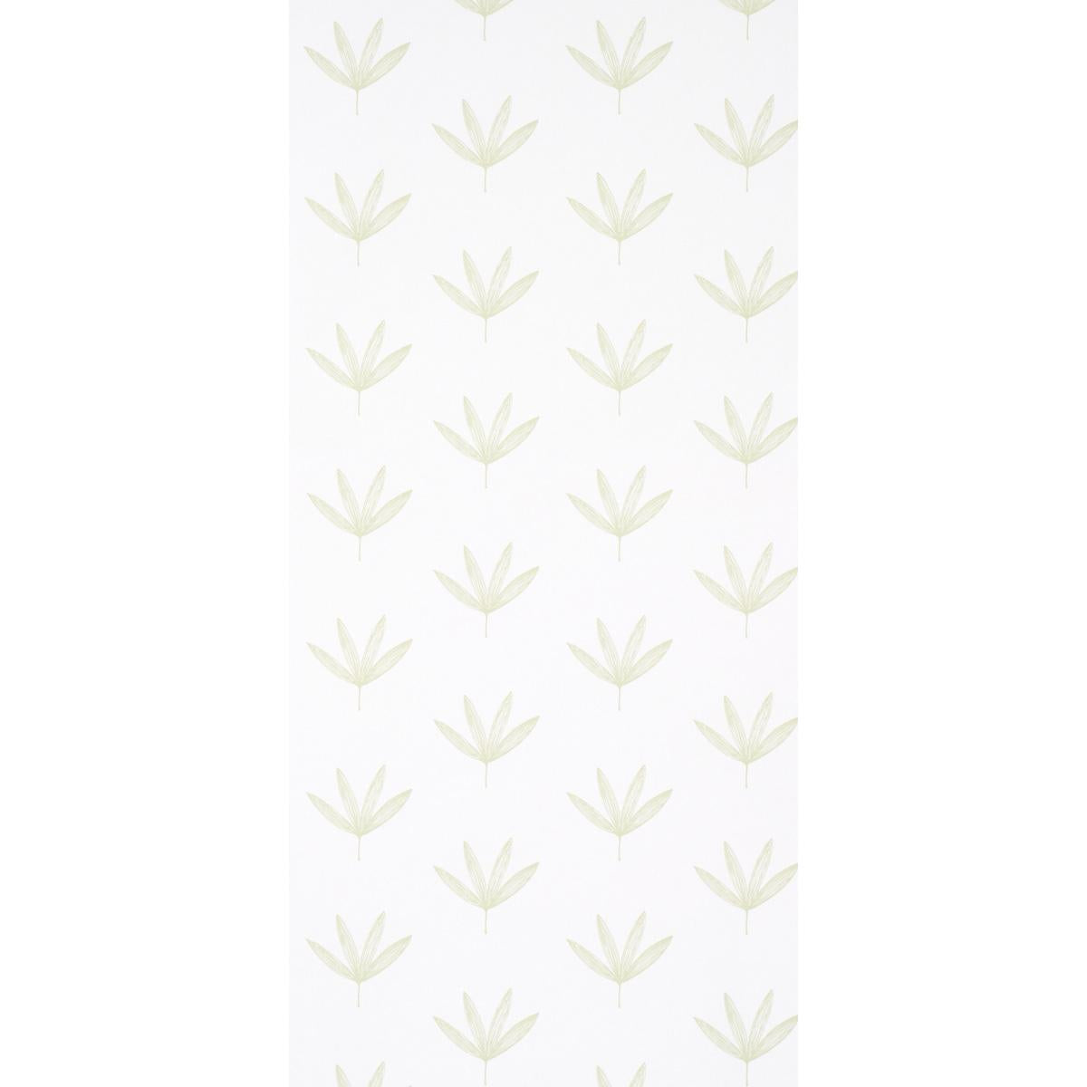 Schumacher Rue Green Wallpaper