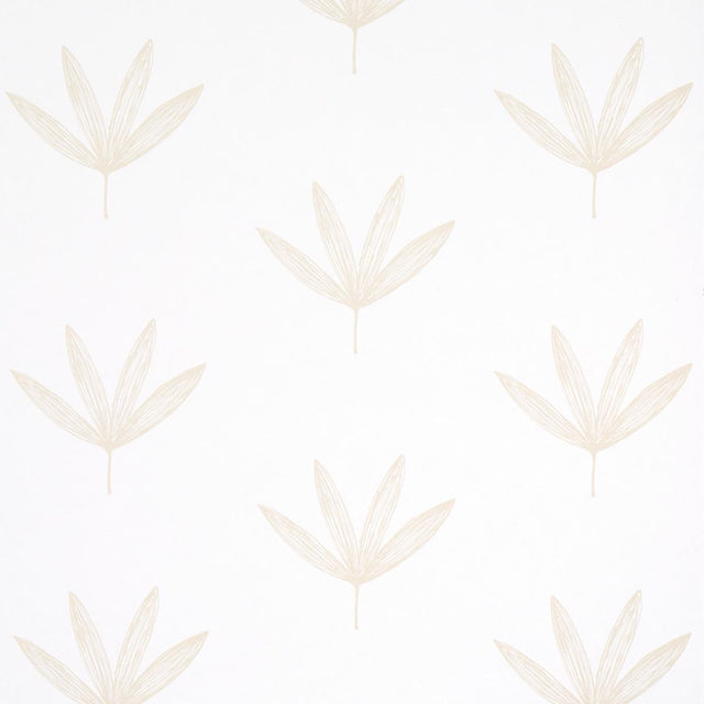 Schumacher Rue Sand Wallpaper