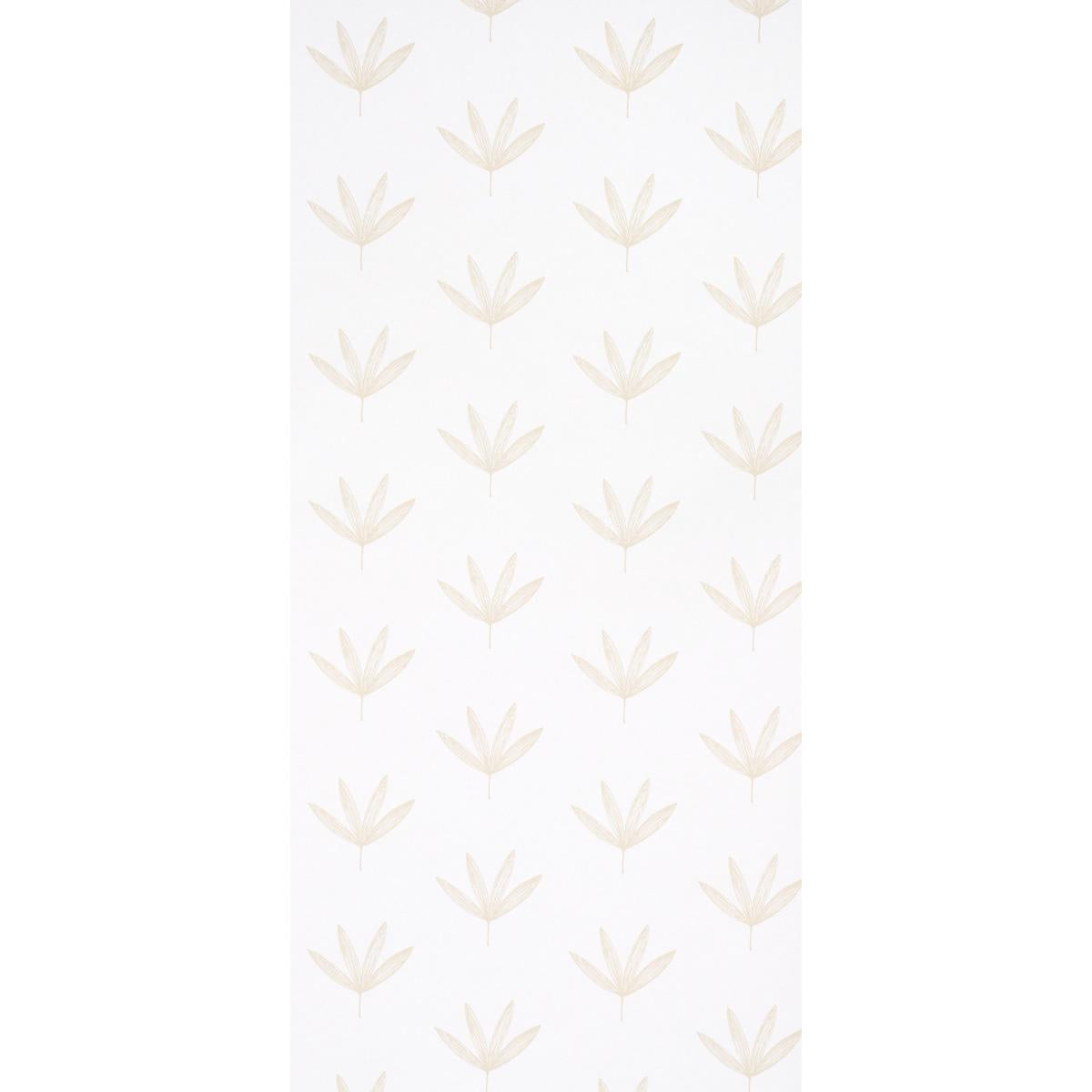 Schumacher Rue Sand Wallpaper