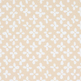 Schumacher Emerson Ivory On Beige Wallpaper