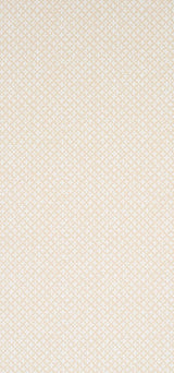Schumacher Emerson Ivory On Beige Wallpaper
