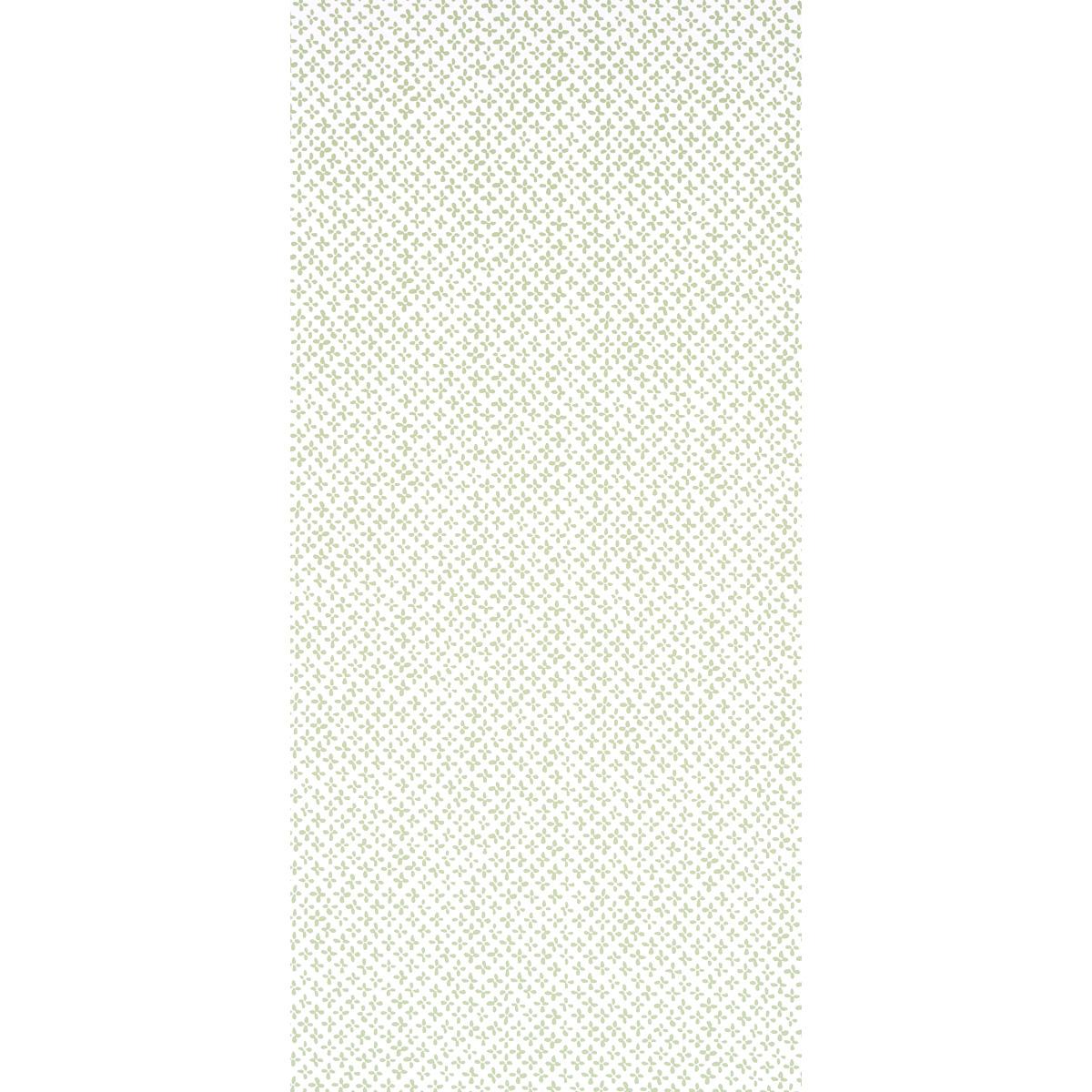 Schumacher Emerson Green On Ivory Wallpaper