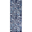 Schumacher Cyanotype Panel Indigo Wallpaper