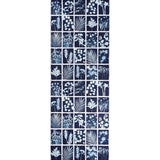 Schumacher Cyanotype Panel Indigo Wallpaper