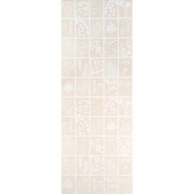 Schumacher Cyanotype Panel Natural Wallpaper