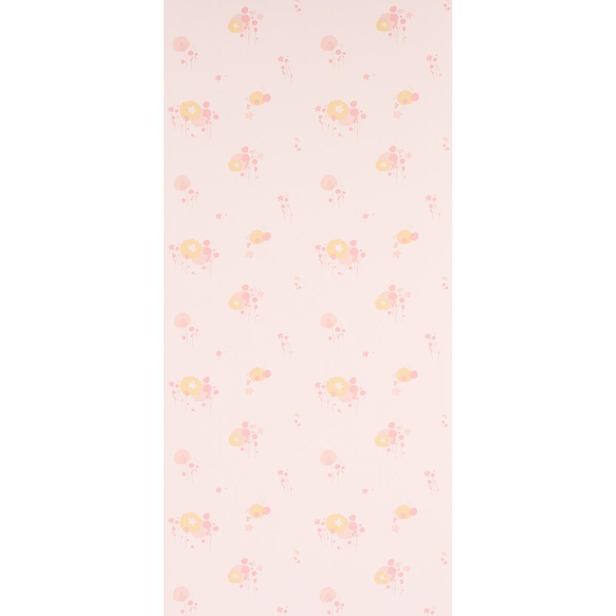 Schumacher Pom Pom Forest Blush Wallpaper