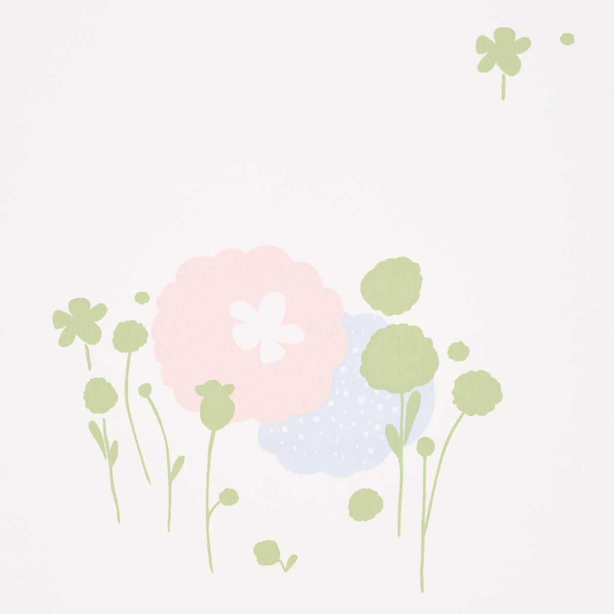 Schumacher Pom Pom Forest Ivory Wallpaper