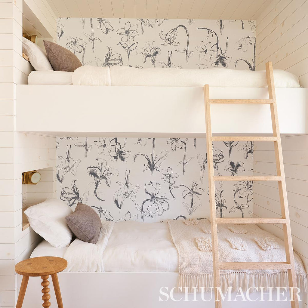 Schumacher Close Your Eyes And Remember Soft Black Wallpaper