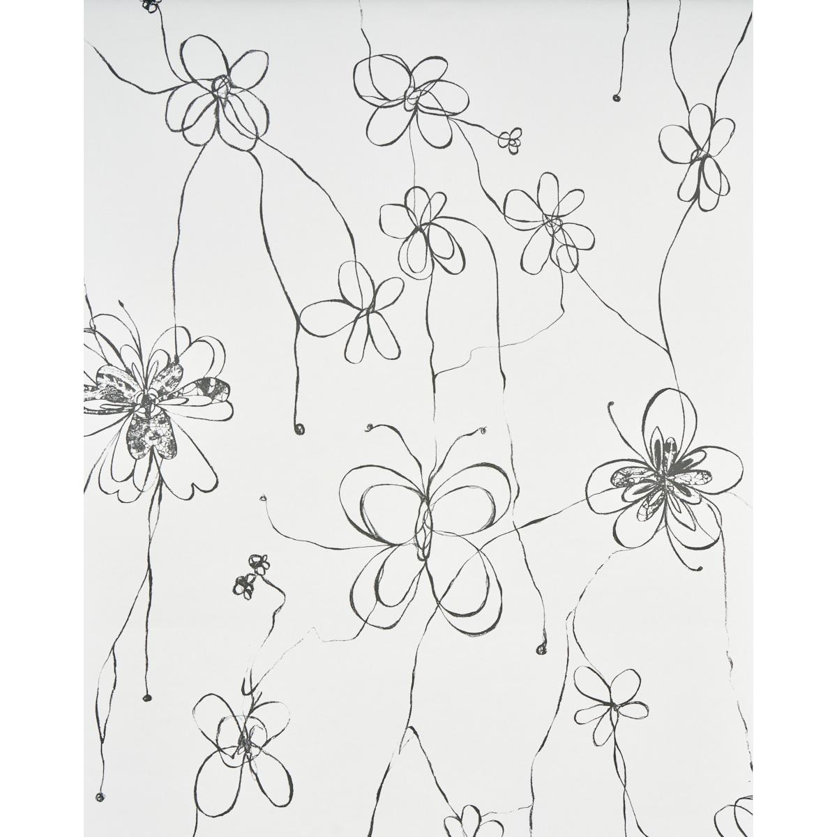 Schumacher Come Back As A Flower Soft Black Wallpaper
