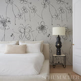 Schumacher Come Back As A Flower Soft Black Wallpaper