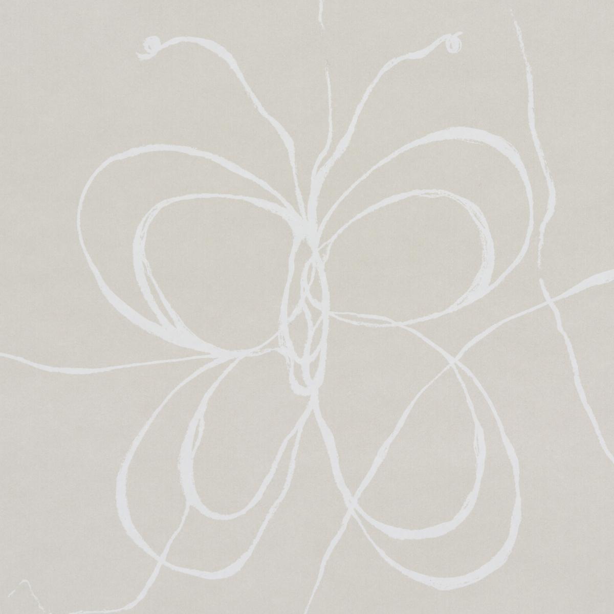 Schumacher Come Back As A Flower Light Neutral Wallpaper