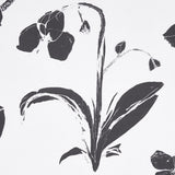 Schumacher Orchids Have Dreams Soft Black Wallpaper
