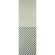 Schumacher Backdrop X Schumacher Gambit Panel Sage & Deep Green Wallpaper