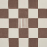 Schumacher Backdrop X Schumacher Gambit Panel Cocoa & Charcoal Wallpaper