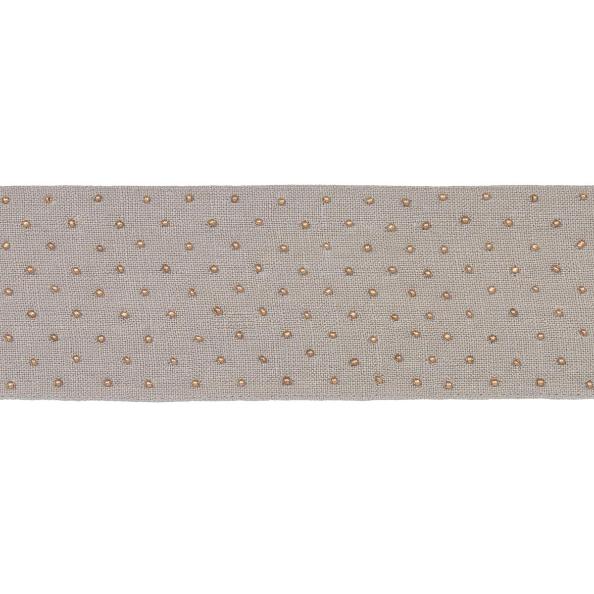 Schumacher Grey Northern Lights Beaded Tape