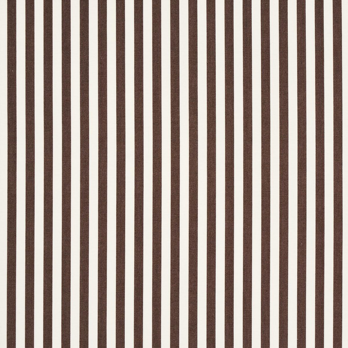 Schumacher Brigitte Stripe Brown Fabric