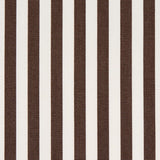 Schumacher Brigitte Stripe Brown Fabric