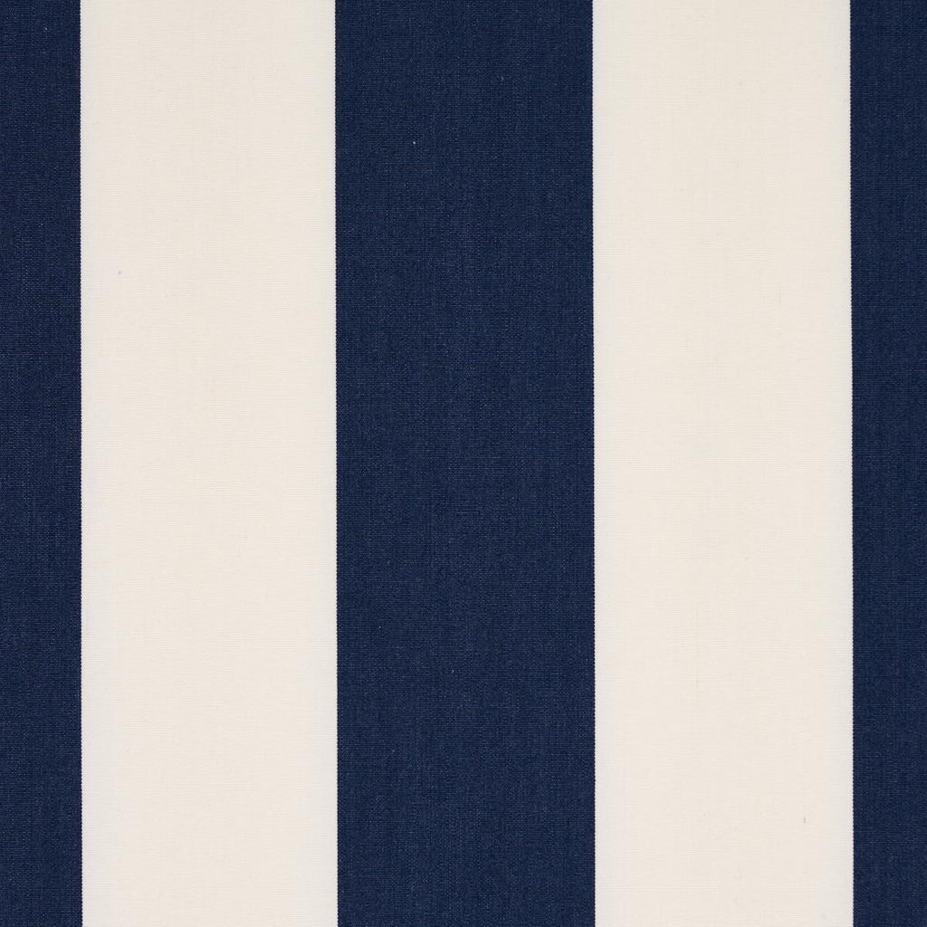 Schumacher James Stripe Navy Fabric