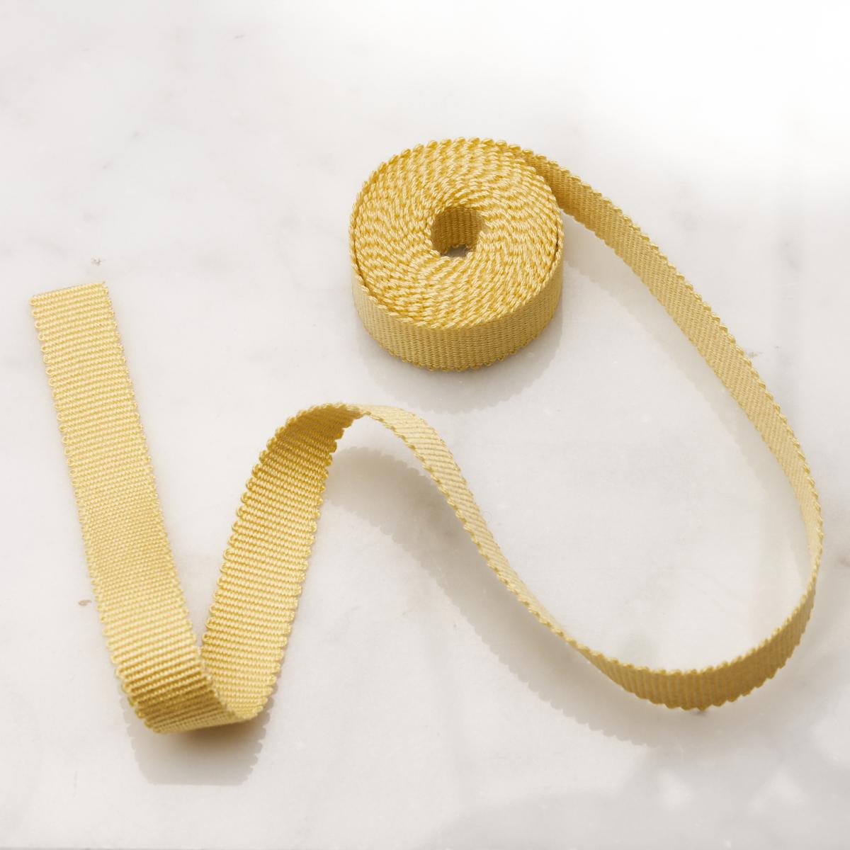 Schumacher Harry Cotton Gimp Tape Yellow Trim