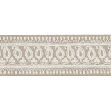 Schumacher Paisley Embroidered Tape Sand Trim