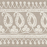 Schumacher Paisley Embroidered Tape Sand Trim