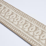 Schumacher Paisley Embroidered Tape Sand Trim