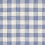 Schumacher Martina Plaid Indoor/Outdoor Navy Fabric