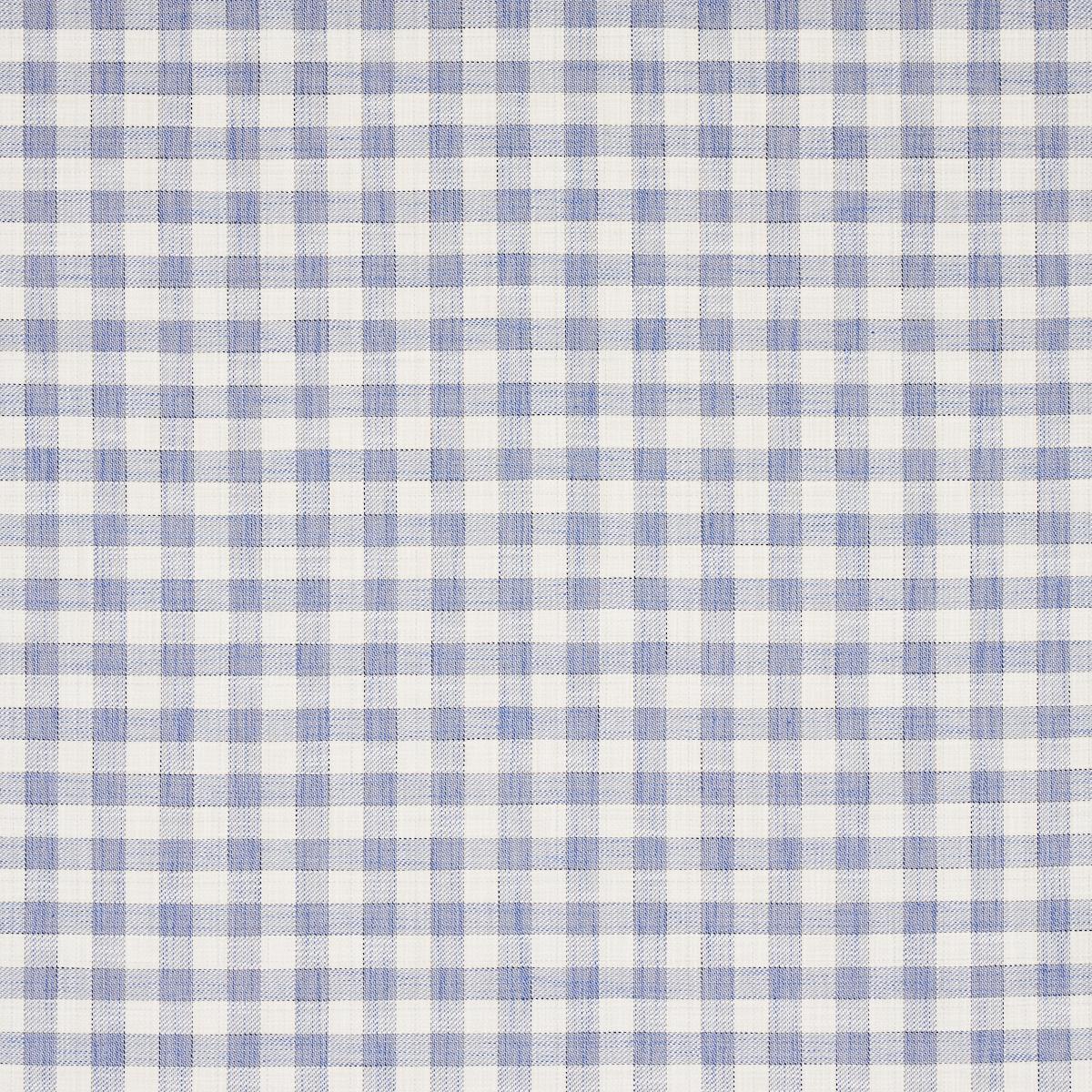 Schumacher Martina Plaid Indoor/Outdoor Navy Fabric