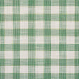 Schumacher Martina Plaid Indoor/Outdoor Green Fabric