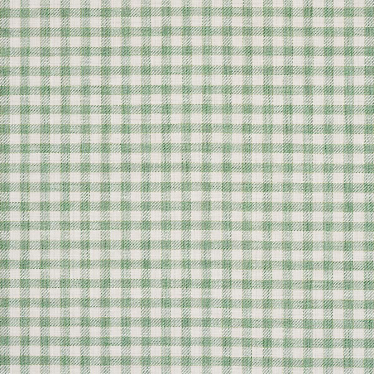 Schumacher Martina Plaid Indoor/Outdoor Green Fabric
