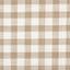 Schumacher Martina Plaid Indoor/Outdoor Natural Fabric