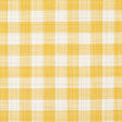Schumacher Martina Plaid Indoor/Outdoor Yellow Fabric
