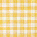 Schumacher Martina Plaid Indoor/Outdoor Yellow Fabric