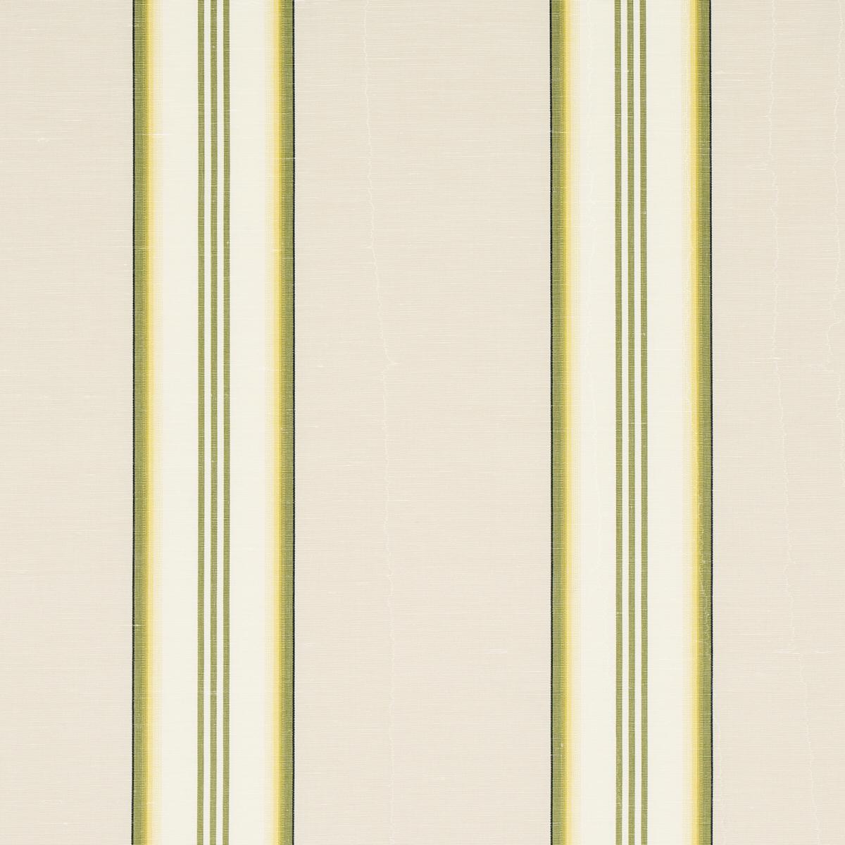 Schumacher Randolph Stripe Moir Magnolia Fabric