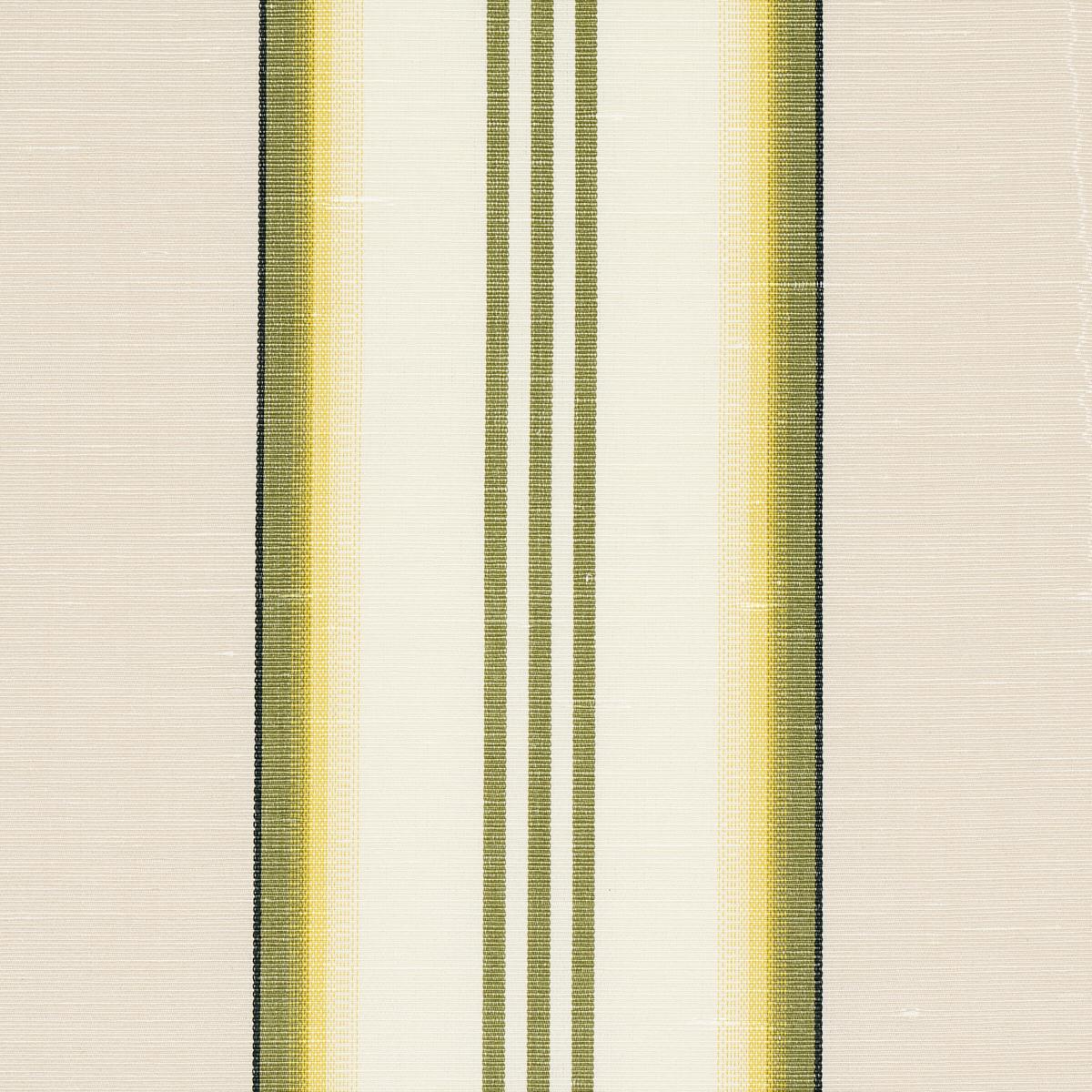 Schumacher Randolph Stripe Moir Magnolia Fabric