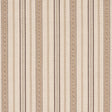 Schumacher Lightfoot Stripe Coffee Fabric