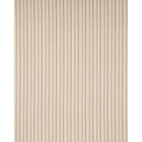 Schumacher Lightfoot Stripe Coffee Fabric