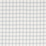 Schumacher Crawford Linen Check Jasper Blue Fabric