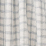 Schumacher Crawford Linen Check Jasper Blue Fabric