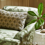 Schumacher Dandridge Damask Magnolia Fabric