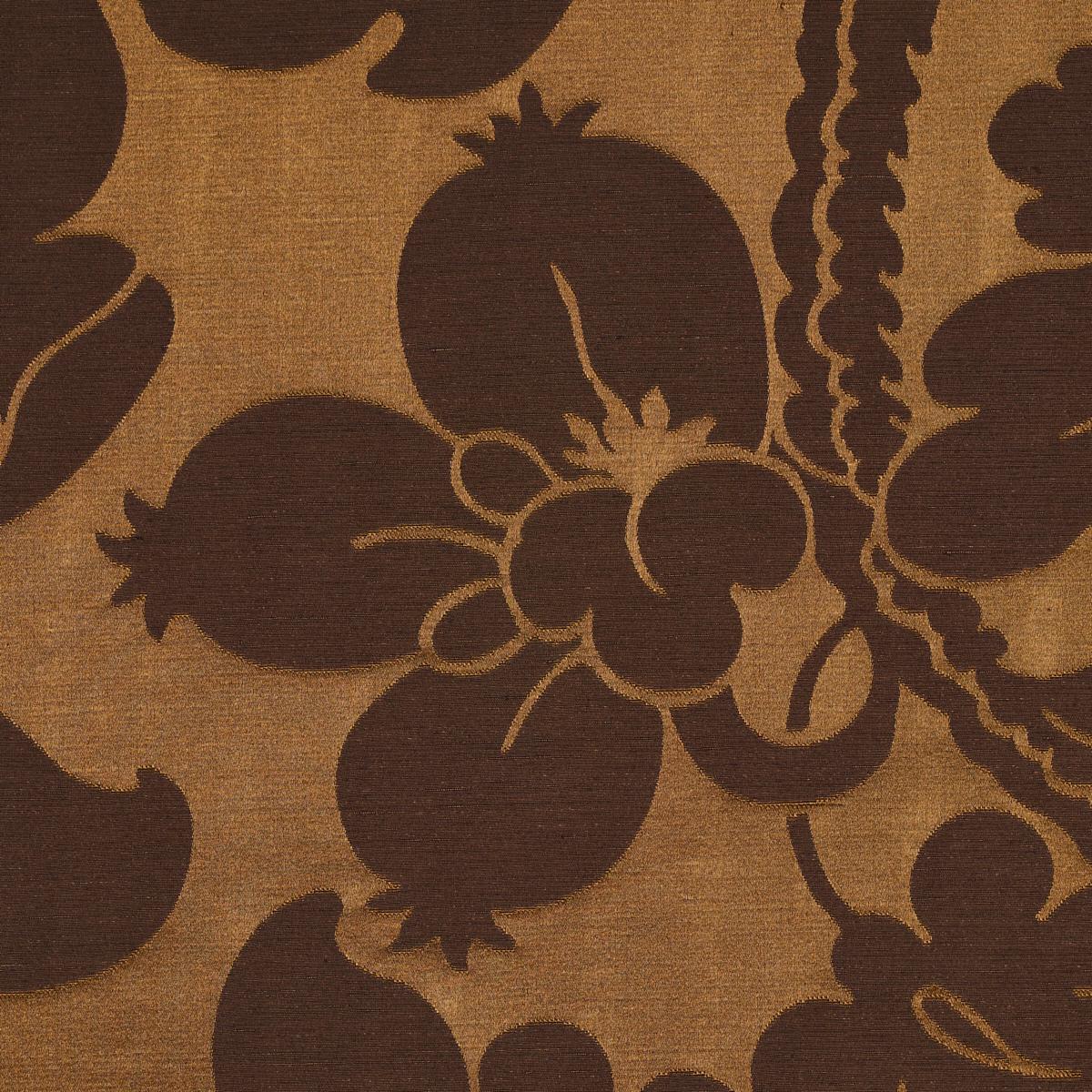 Schumacher Dandridge Damask Apollo Bronze Fabric