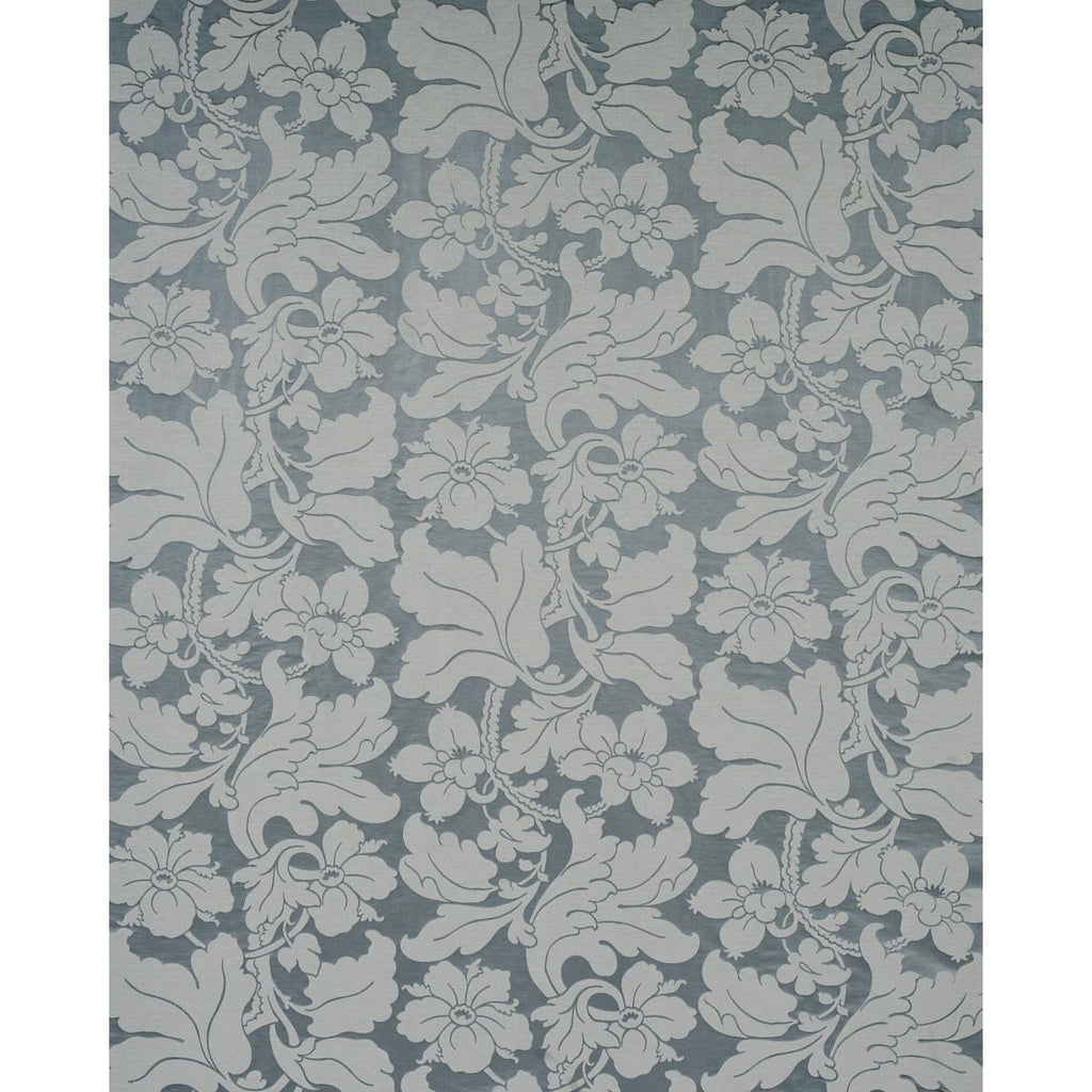 Schumacher Dandridge Damask Palace Slate Fabric
