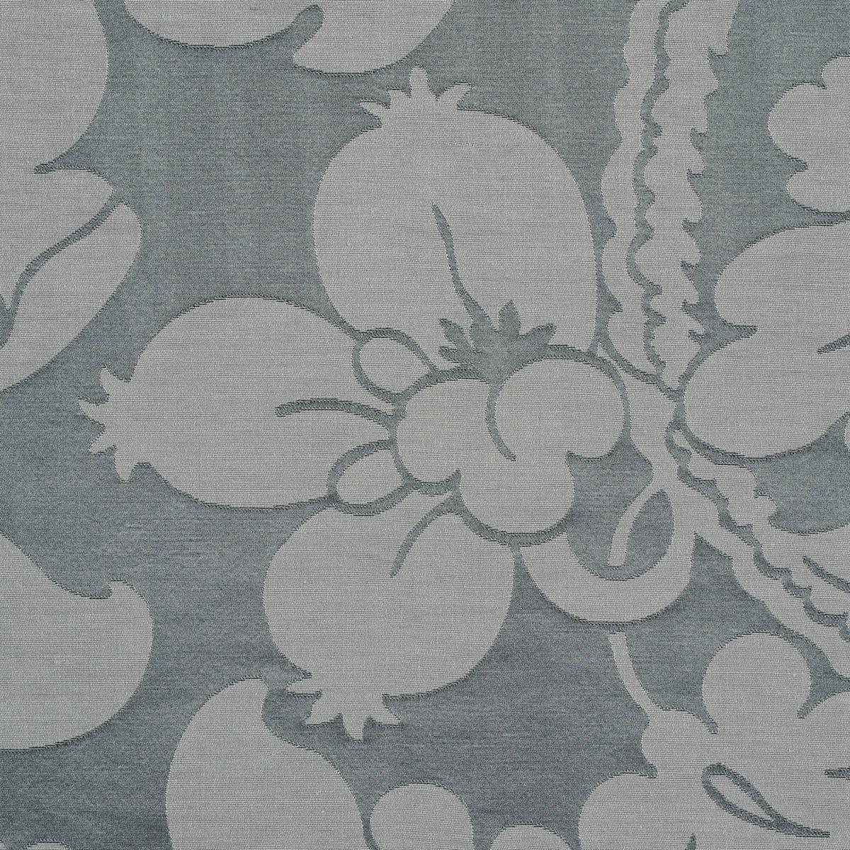 Schumacher Dandridge Damask Palace Slate Fabric