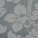 Schumacher Dandridge Damask Palace Slate Fabric