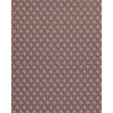 Schumacher Blair Silk Pingl Charlton Brown Fabric