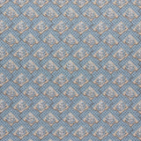 Schumacher Blair Silk Pingl Worcester Blue Fabric