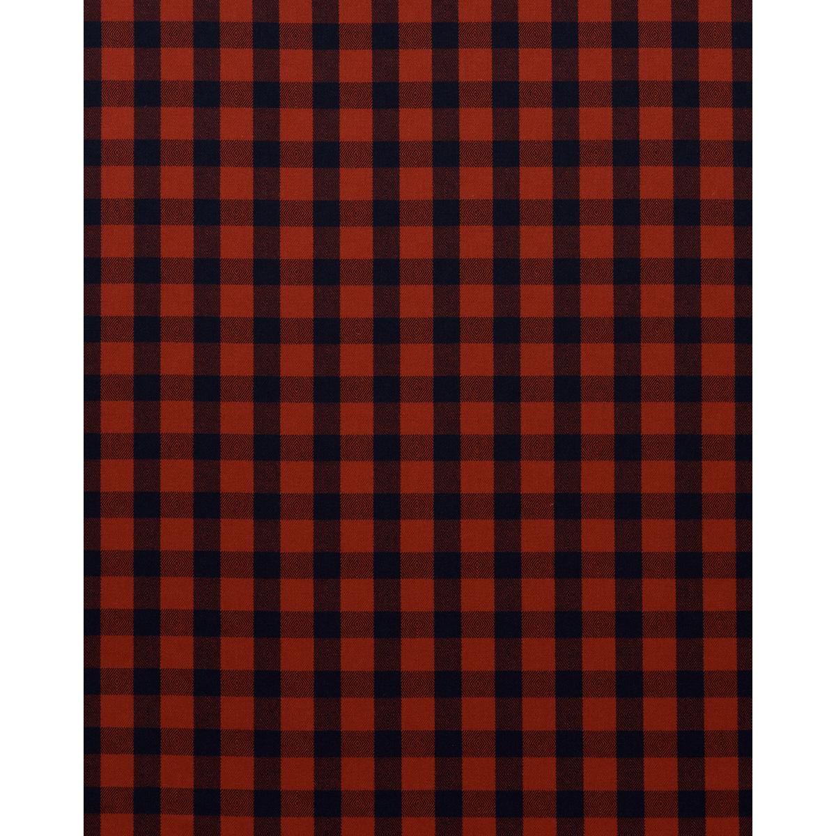 Schumacher Galt Wool Check Americana Fabric