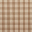 Schumacher Galt Wool Check Coffee Fabric
