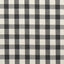 Schumacher Galt Wool Check Charcoal Fabric